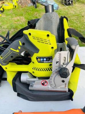 RYOBI 6 Amp Corded Biscuit Joiner Kit with Dust Collector