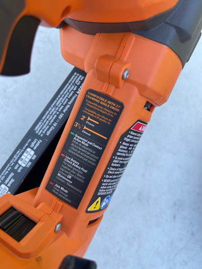 Ridgid 18V Brushless Cordless Framing Nailer Review R09894 - PTR